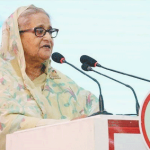 Prime Minister Sheikh Hasina addressing at a function as the chief guest celebrate the 104th birth anniversary of Father of the Nation Bangabandhu Sheikh Mujibur Rahman and National Children’s Day 2024 on Sunday.