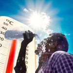 Country reached a high of 40°C on Friday afternoon