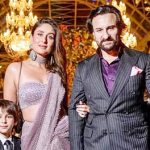 Kareena Kapoor and Saif Ali Khan with their older son Taimur Ali Khan.