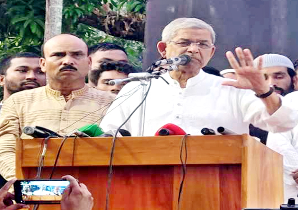 BNP Secretary General Mirza Fakhrul Islam Alamgir. File photo