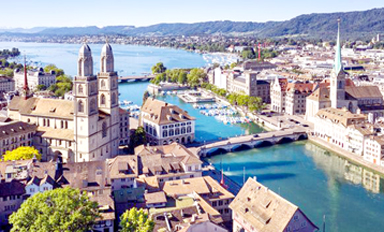 Zurich was named the world's smartest city for 2024